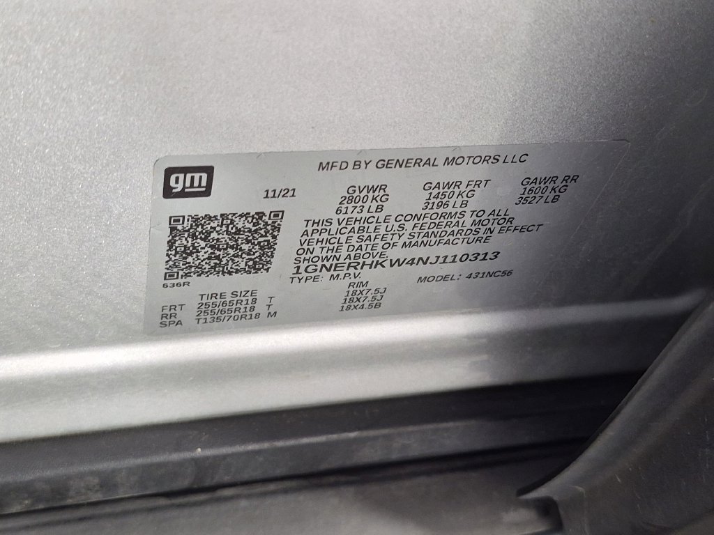 Certified 2022 Chevrolet Traverse LT FWD image 39