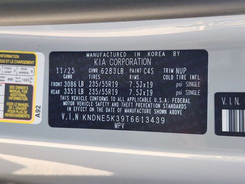 New 2026 Kia Carnival SX FWD image 26