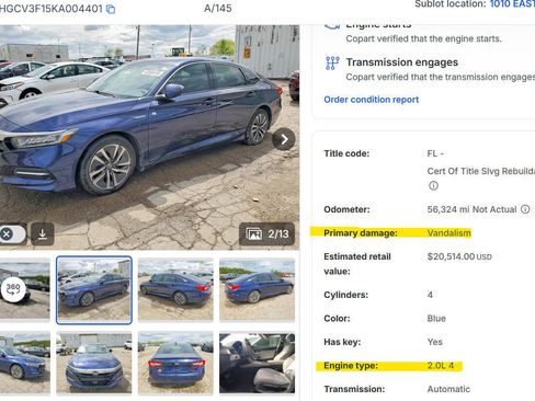Used 2019 Honda Accord Hybrid image 53