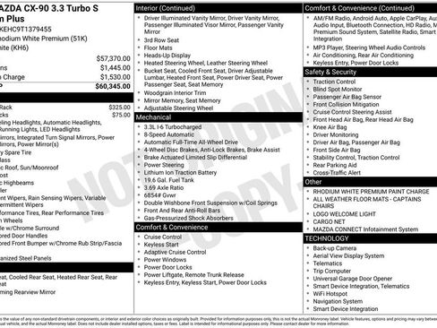New 2026 MAZDA CX-90 3.3 Turbo S w/ Premium Plus image 4
