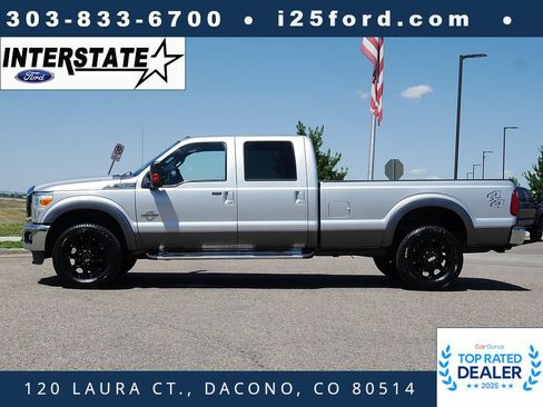 Used 2012 Ford F350 Lariat w/ Lariat Ultimate Pkg AWD/4WD image 2