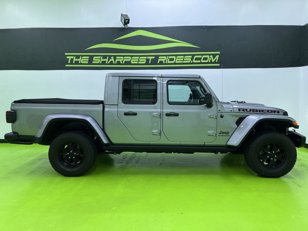 Used 2020 Jeep Gladiator Rubicon w/ Advanced Safety Group AWD/4WD image 11