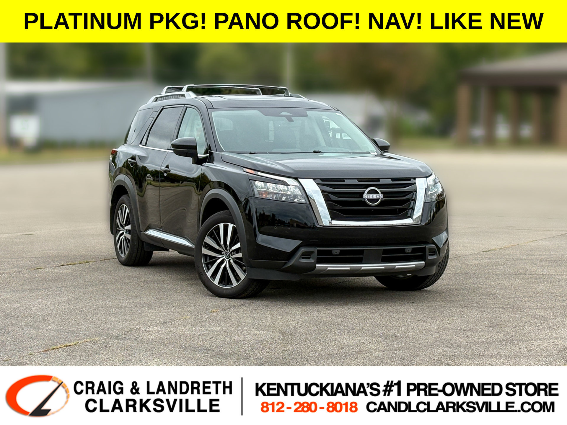 Used 2025 Nissan Pathfinder Platinum FWD image 1