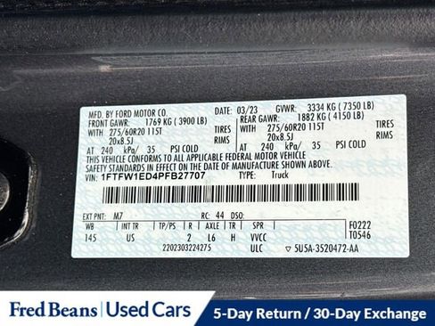 Used 2023 Ford F150 XLT w/ Equipment Group 302A High AWD/4WD image 40