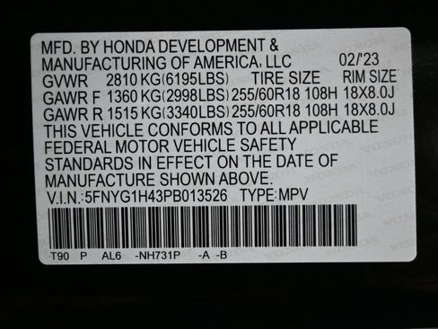 Used 2023 Honda Pilot EX-L image 9