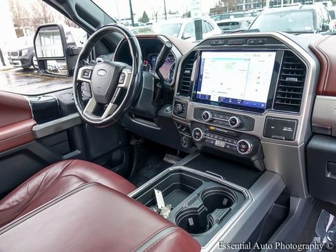 Used 2022 Ford F450 Platinum w/ Snow Plow Prep Package image 28