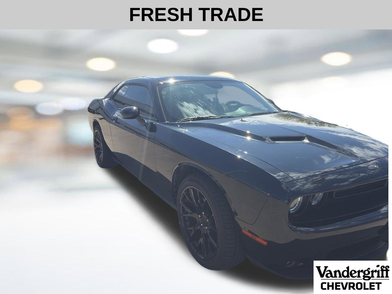 Used 2023 Dodge Challenger SXT w/ Blacktop Package RWD image 2