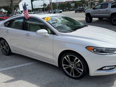 Used 2017 Ford Fusion Titanium FWD image 3