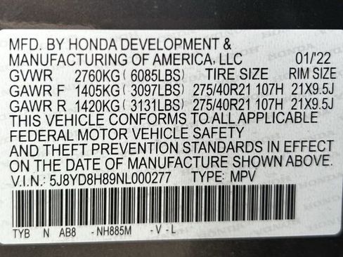 Used 2022 Acura MDX Type S AWD/4WD image 35