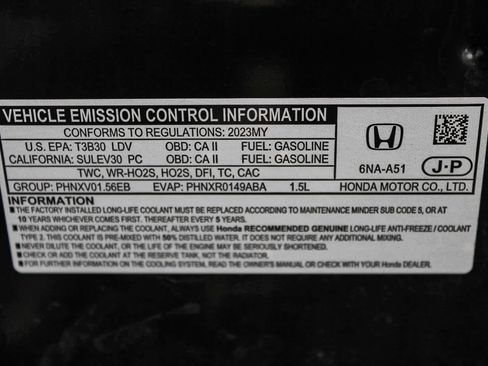 Certified 2023 Honda Accord LX image 27