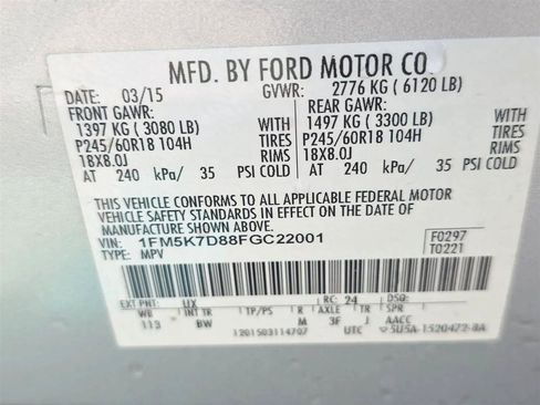 Used 2015 Ford Explorer XLT w/ Equipment Group 202B FWD image 22