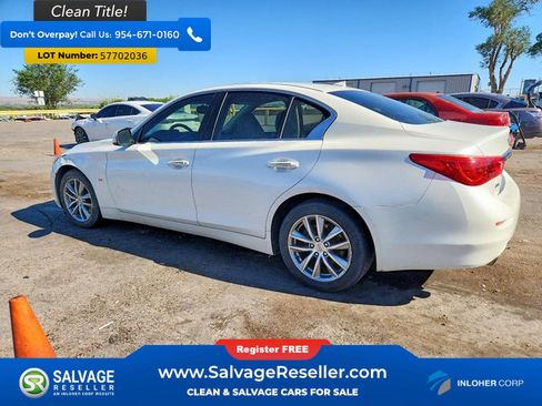 Used 2017 INFINITI Q50 3.0t Premium w/ 3.0T Premium Plus Package AWD/4WD image 3