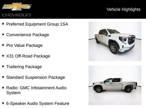 Used 2025 GMC Sierra 1500 Pro w/ Pro Value Package AWD/4WD image 5