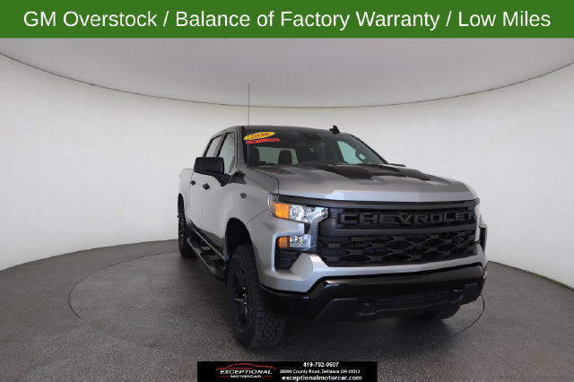Used 2026 Chevrolet Silverado 1500 Custom Trail Boss w/ Dark Appearance Package AWD/4WD image 29