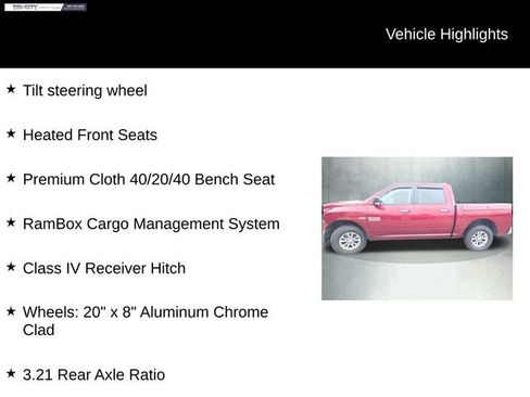 Used 2016 RAM 1500 Big Horn image 13