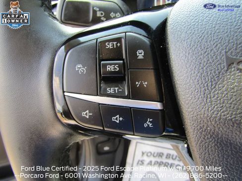 Certified 2025 Ford Escape Platinum AWD/4WD image 30