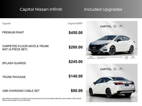 Certified 2025 Nissan Versa SR w/ Trunk Package image 9