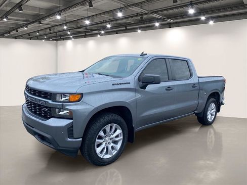 Used 2021 Chevrolet Silverado 1500 Custom w/ LPO, Dark Essentials Package AWD/4WD image 3