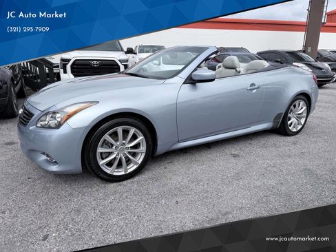 Used 2012 INFINITI G37 Convertible RWD image 1