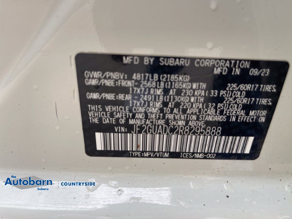 Used 2024 Subaru Crosstrek 2.0i Premium AWD/4WD image 31