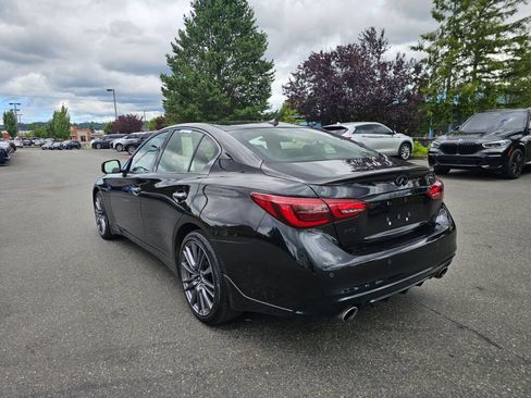 Used 2023 INFINITI Q50 Red Sport 400 w/ Black Opal Edition AWD/4WD image 5