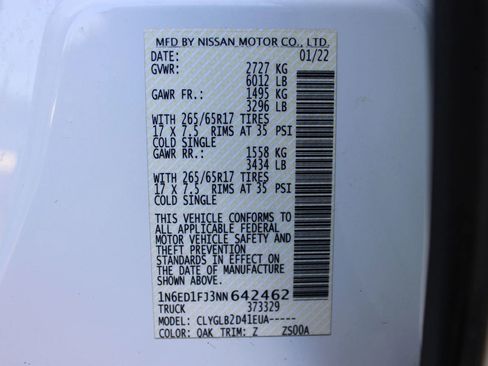 Used 2022 Nissan Frontier SV image 20