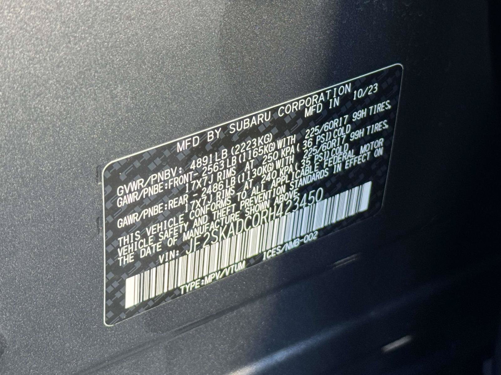 Certified 2024 Subaru Forester Premium AWD/4WD image 31