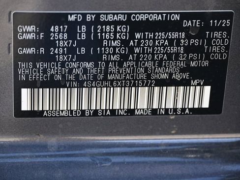 New 2026 Subaru Crosstrek 2.5i Limited image 20