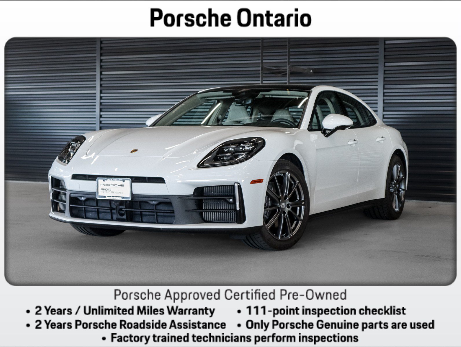 Certified 2026 Porsche Panamera RWD image 1