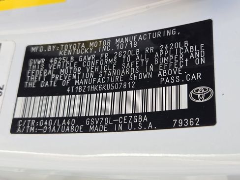 Used 2019 Toyota Camry XLE w/ Driver Assist Package FWD image 34
