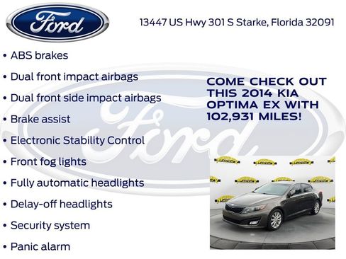 Used 2014 Kia Optima EX FWD image 25