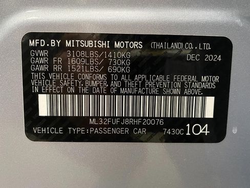 Used 2024 Mitsubishi Mirage G4 Black Edition image 27