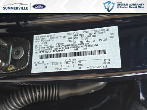 New 2026 Ford F150 XLT w/ Equipment Group 302A MID AWD/4WD image 34