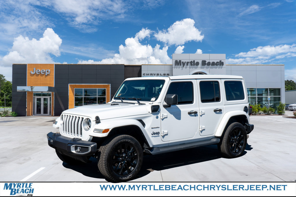 Certified 2021 Jeep Wrangler Unlimited Sahara w/ Cold Weather Group AWD/4WD image 1