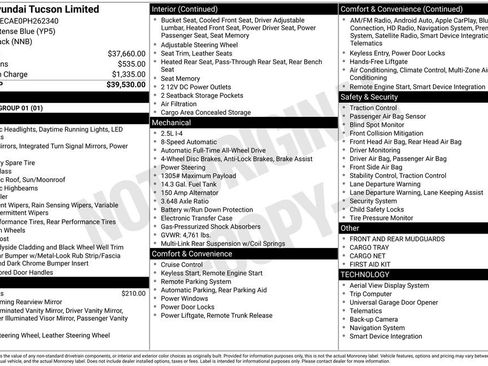 Used 2023 Hyundai Tucson Limited image 6