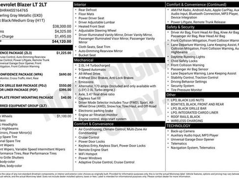 New 2025 Chevrolet Blazer LT w/ Convenience Package AWD/4WD image 12