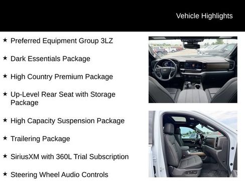 Certified 2026 Chevrolet Silverado 1500 High Country w/ High Country Premium Package AWD/4WD image 12