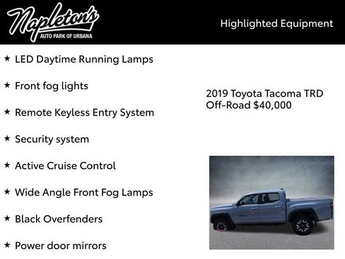 Used 2019 Toyota Tacoma TRD Off-Road image 6
