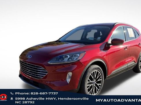 Used 2022 Ford Escape Titanium w/ Titanium Premium Package image 1