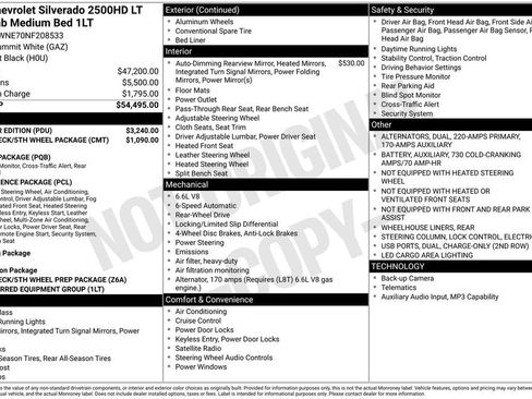 Used 2022 Chevrolet Silverado 2500 LT w/ All Star Edition RWD image 9