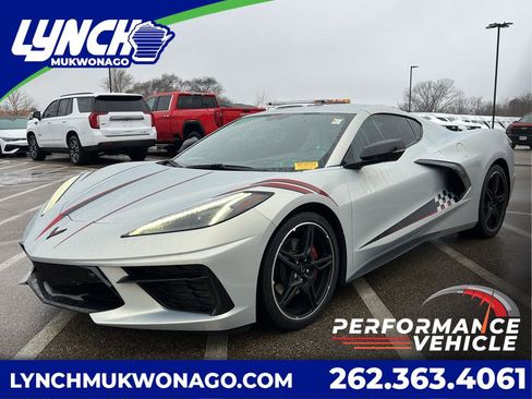 Used 2021 Chevrolet Corvette Stingray Preferred Cpe w/ Battery Protection Package image 1