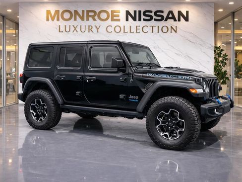 Used 2022 Jeep Wrangler Unlimited Rubicon 4xe w/ Safety Group image 1