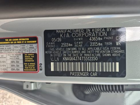 New 2026 Kia K5 GT-Line FWD image 23