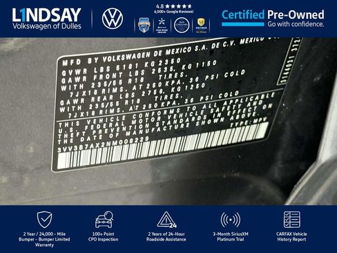 Certified 2022 Volkswagen Tiguan SE image 26