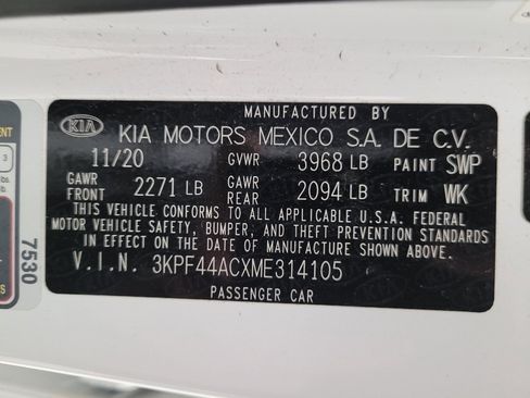 Used 2021 Kia Forte GT w/ GT2 Package FWD image 33