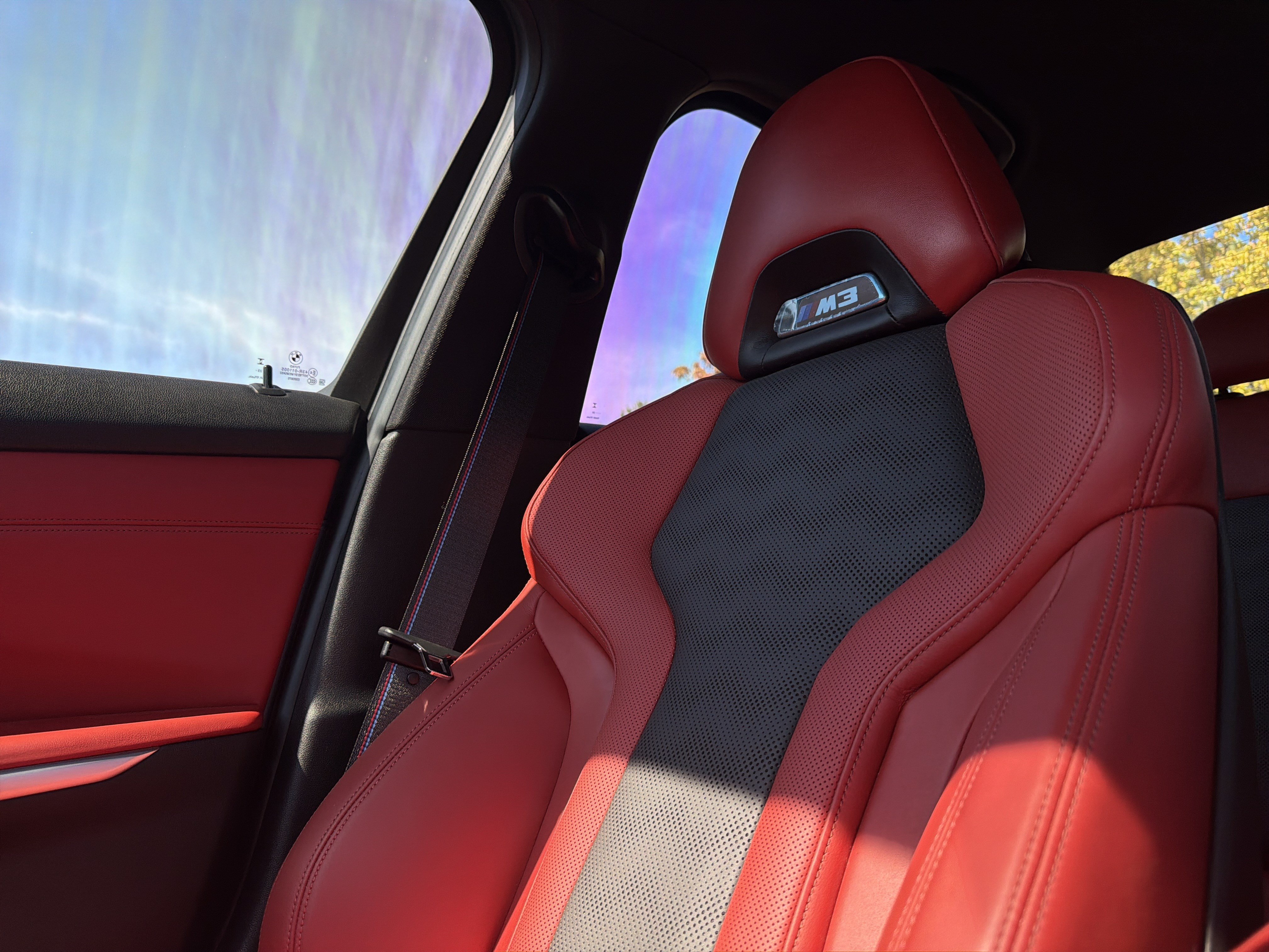 Used 2024 BMW M3 w/ M Carbon Exterior Package RWD image 79