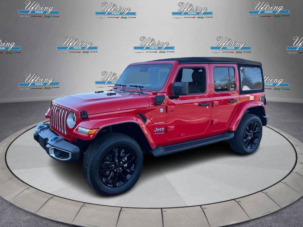 Used 2022 Jeep Wrangler Unlimited Sahara w/ Safety Group AWD/4WD image 7