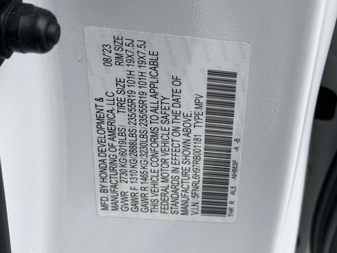 Certified 2024 Honda Odyssey Elite image 20