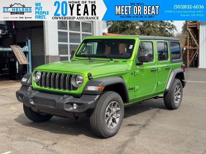 New 2025 Jeep Wrangler Sport S