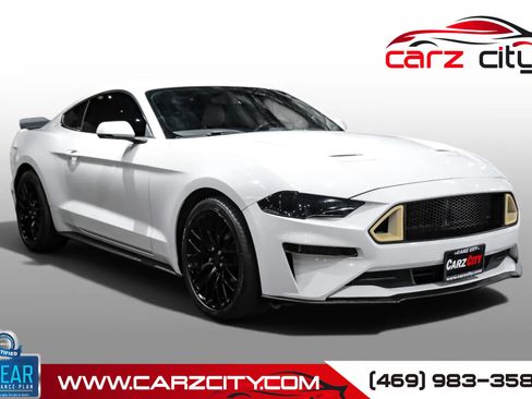 Used 2019 Ford Mustang Premium w/ Pony Package RWD image 1